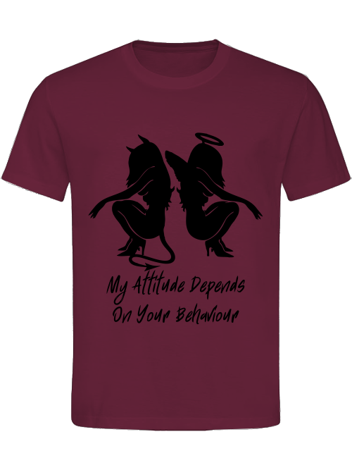 Classic Unisex T-Shirt "My Attitude"