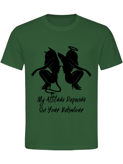 Classic Unisex T-Shirt "My Attitude"