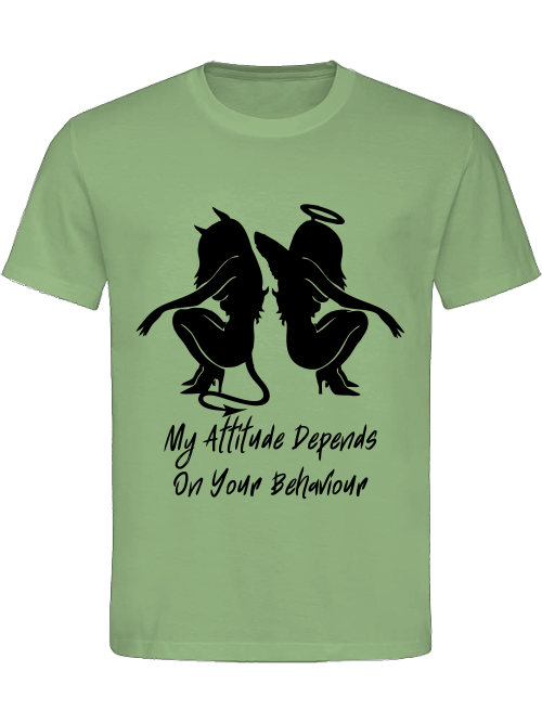 Classic Unisex T-Shirt "My Attitude"