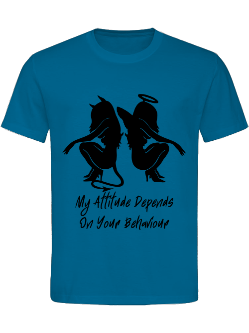 Classic Unisex T-Shirt "My Attitude"