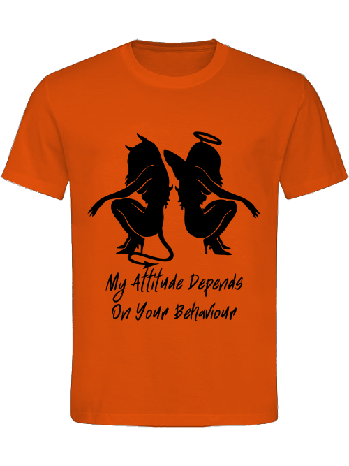 Classic Unisex T-Shirt "My Attitude"