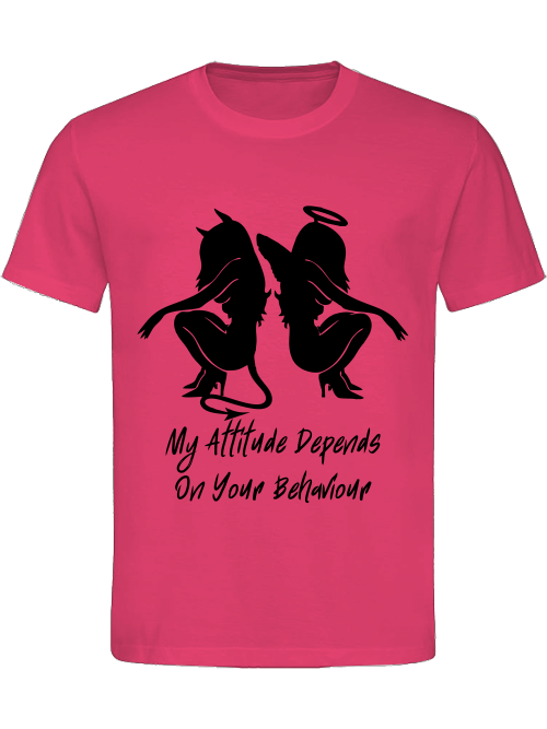 Classic Unisex T-Shirt "My Attitude"
