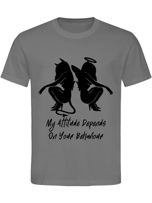 Classic Unisex T-Shirt "My Attitude"