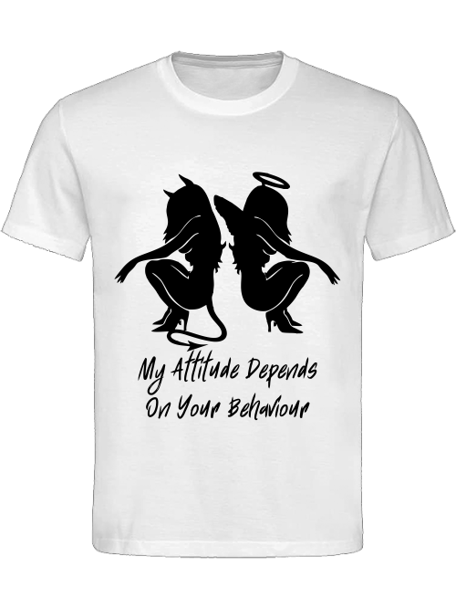 Classic Unisex T-Shirt "My Attitude"