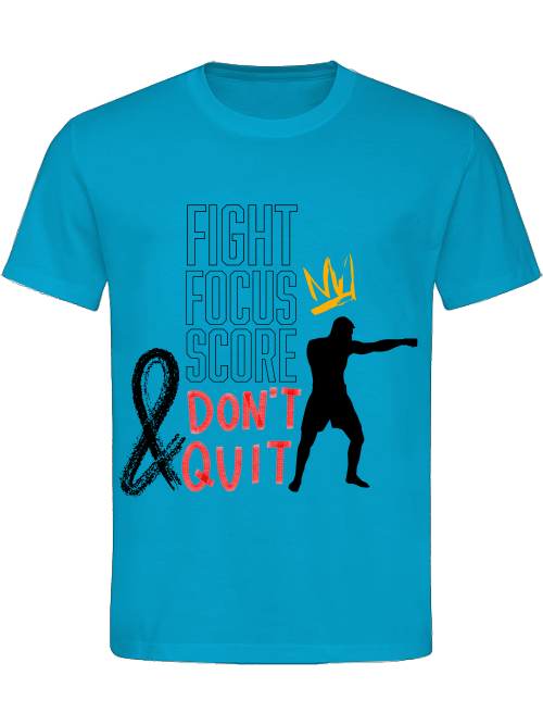 Classic Unisex T-Shirt "Fight.Focus.Score.Men"