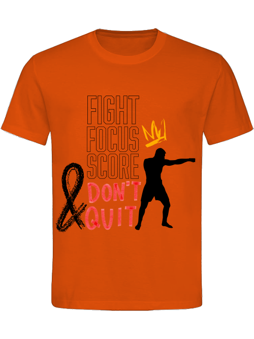 Classic Unisex T-Shirt "Fight.Focus.Score.Men"