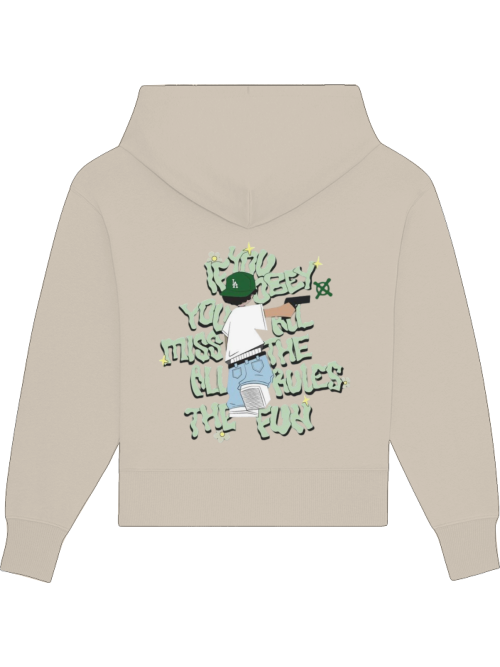 Premium Heavy Cotton Hoodie "If You Obey..."