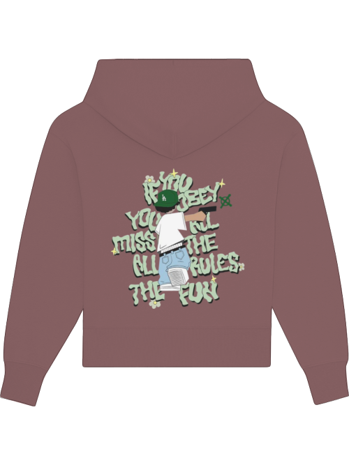 Premium Heavy Cotton Hoodie "If You Obey..."