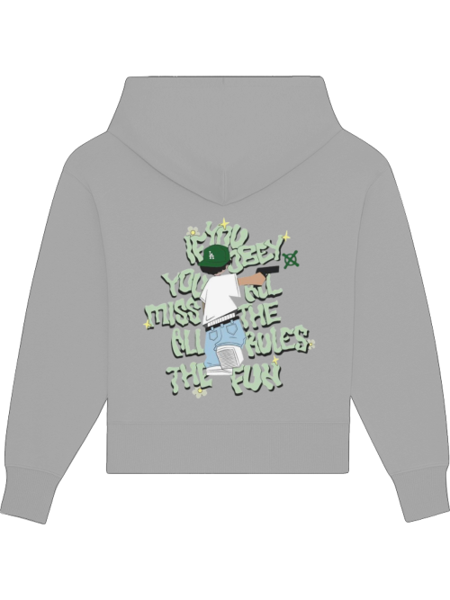 Premium Heavy Cotton Hoodie "If You Obey..."