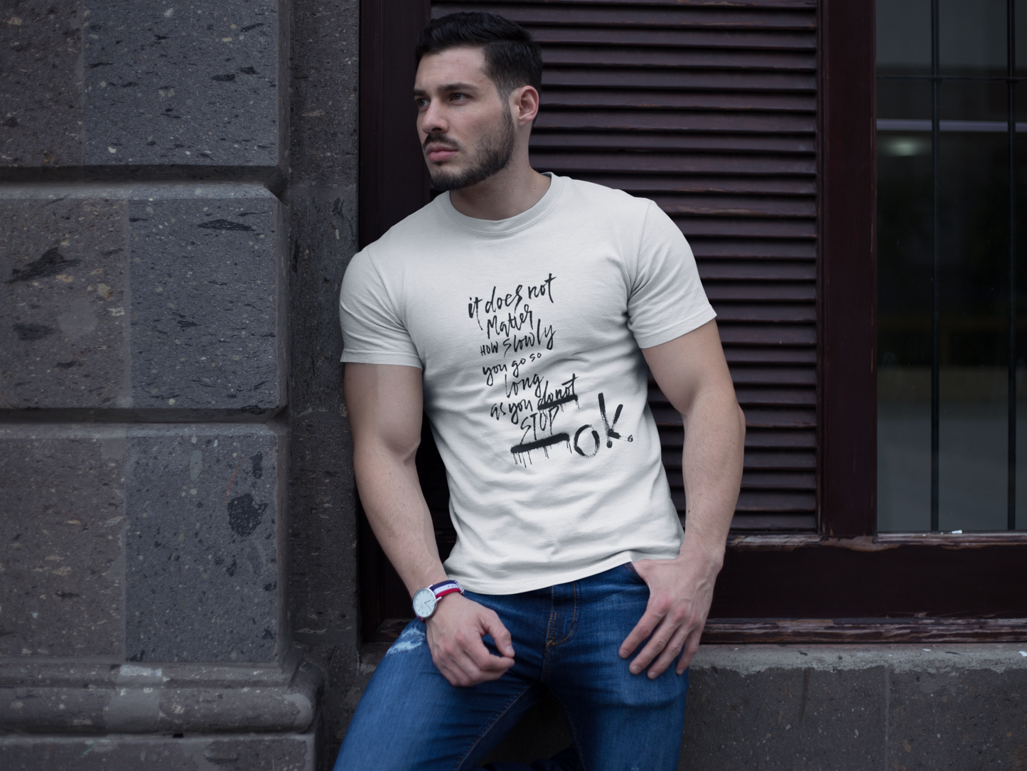 Classic Unisex T-Shirt "Dont Stop"