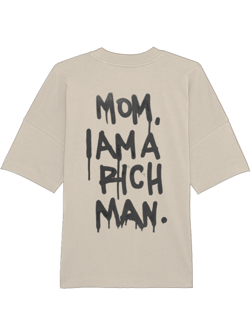 Pumpcover Unisex "Mom, I´m a rich man"