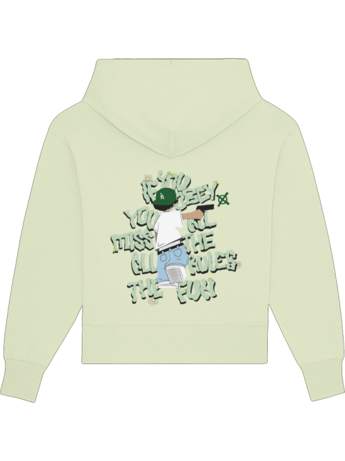 Premium Heavy Cotton Hoodie "If You Obey..."