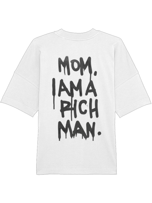 Pumpcover Unisex "Mom, I´m a rich man"