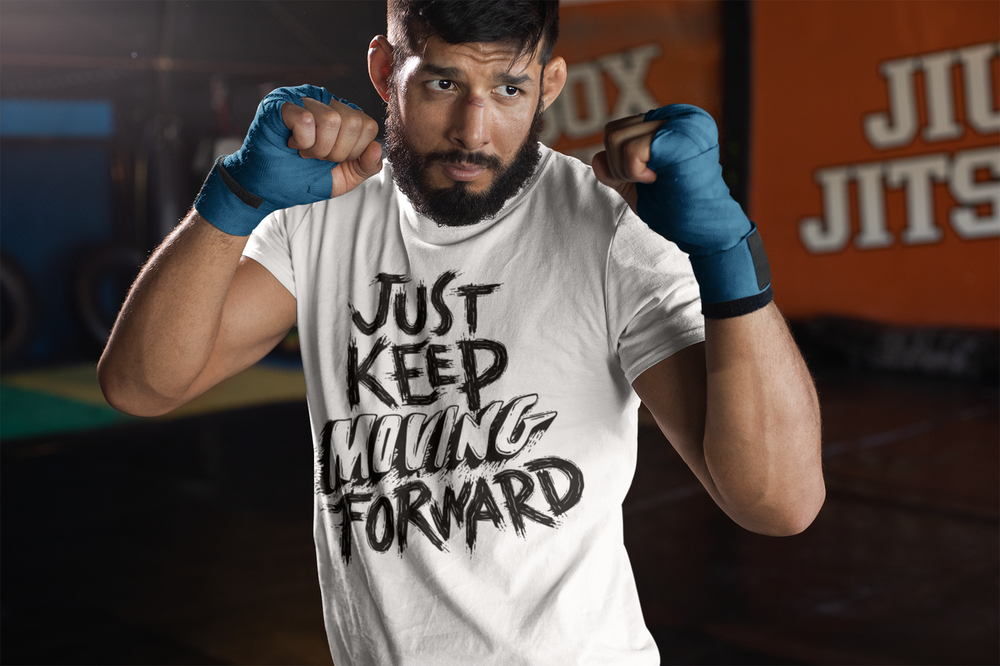 Classic Unisex T-Shirt "Just Keep Moving Forward"