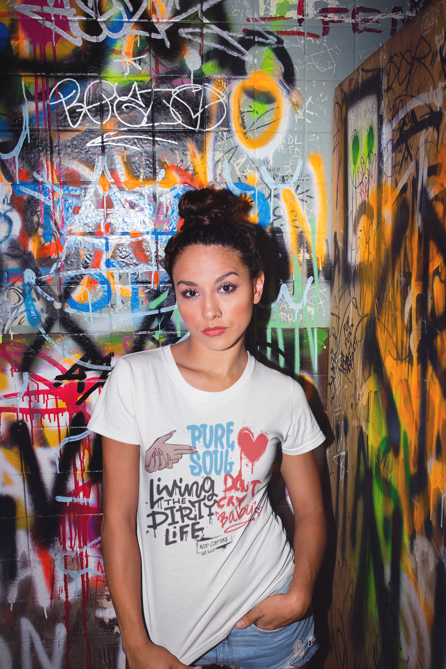Classic Unisex T-Shirt "Living the dirty life"