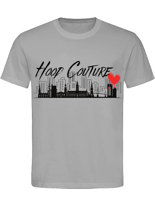 Classic Unisex T-Shirt "Hood Couture Hamburg Skyline"