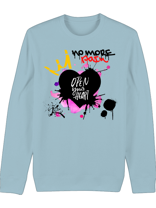Premium Unisex Crew Neck Sweatshirt "No More Pain"
