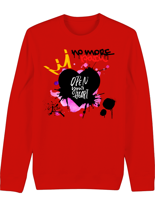Premium Unisex Crew Neck Sweatshirt "No More Pain"