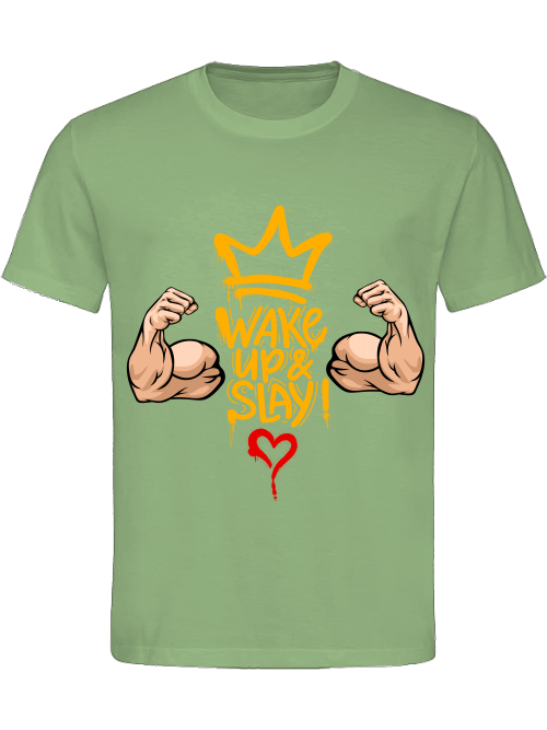 Classic Unisex T-Shirt "Wake Up & Slay"