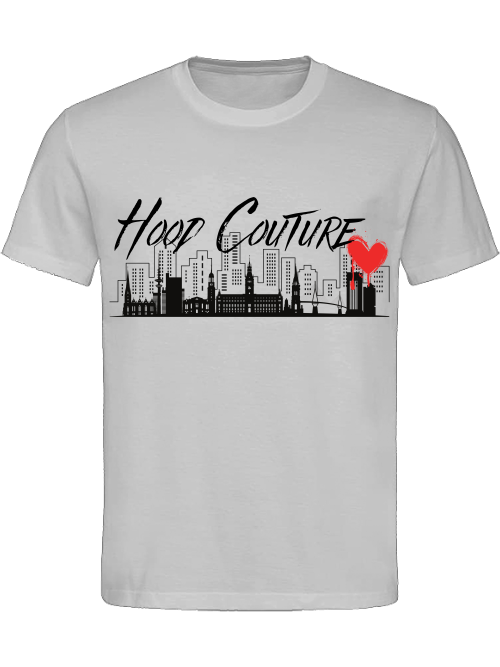 Classic Unisex T-Shirt "Hood Couture Hamburg Skyline"