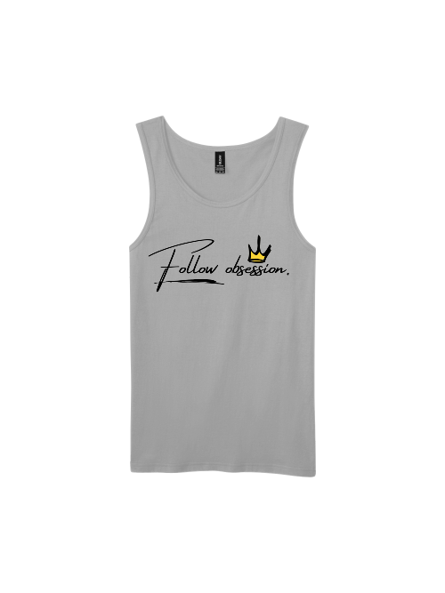 Premium Softstyle Tank Top Men "Follow Obsession"