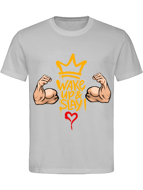 Classic Unisex T-Shirt "Wake Up & Slay"