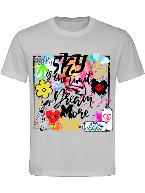 Classic Unisex T-Shirt "Sky Is The Limit"