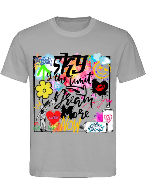 Classic Unisex T-Shirt "Sky Is The Limit"