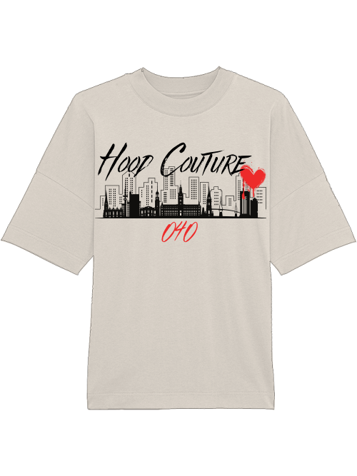 Oversized Unisex Premium T-Shirt "Hood Couture 040"