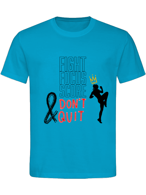 Classic Unisex T-Shirt "Fight.Focus.Score. Woman"