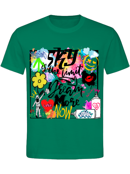 Classic Unisex T-Shirt "Sky Is The Limit"