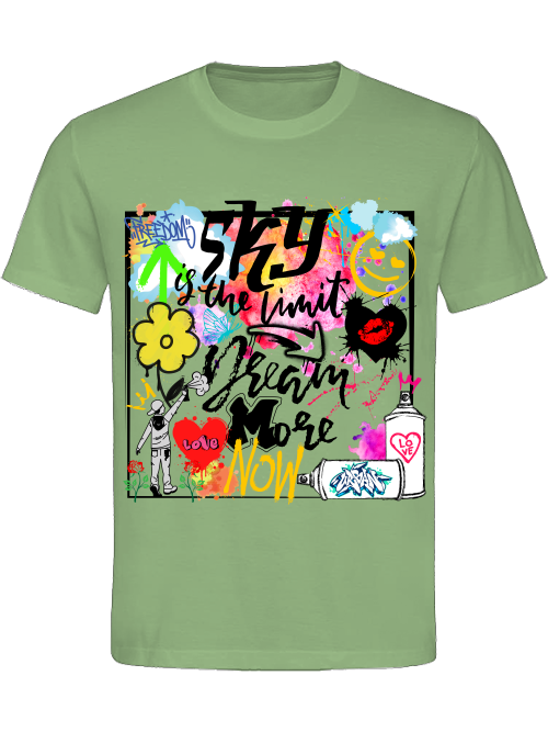 Classic Unisex T-Shirt "Sky Is The Limit"