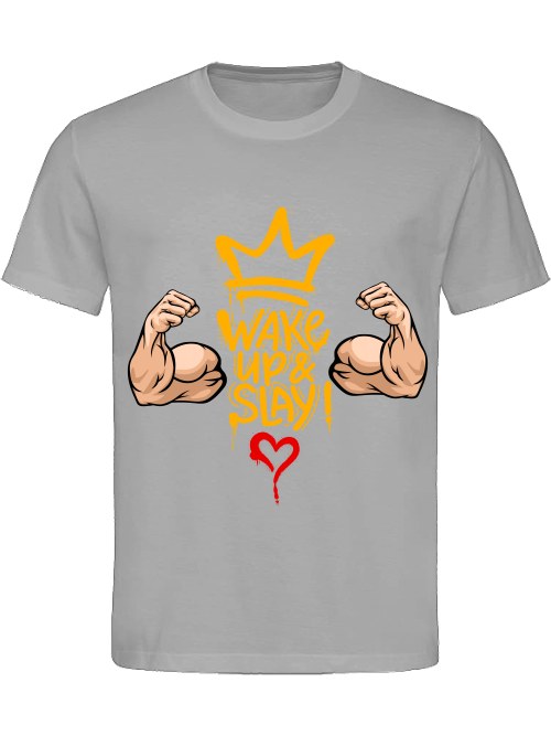 Classic Unisex T-Shirt "Wake Up & Slay"