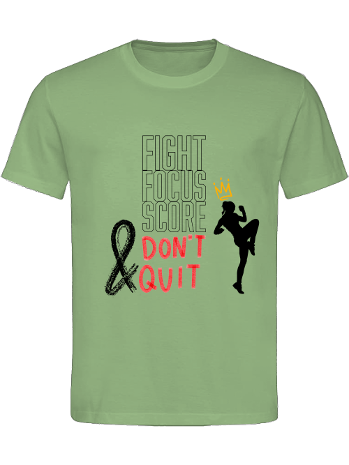 Classic Unisex T-Shirt "Fight.Focus.Score. Woman"