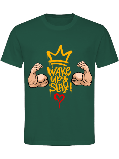 Classic Unisex T-Shirt "Wake Up & Slay"