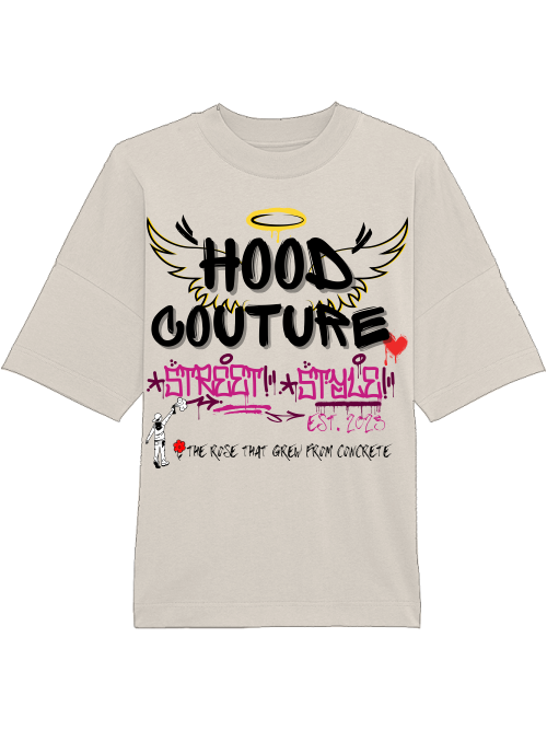 Oversized Unisex Premium T-Shirt "Hood Angel 2"