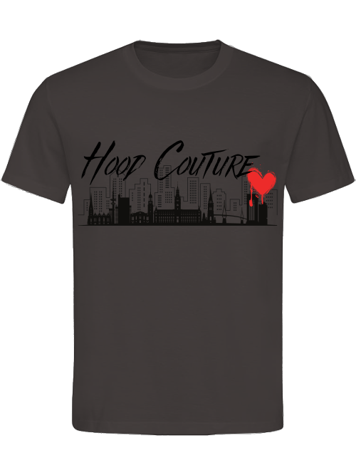 Classic Unisex T-Shirt "Hood Couture Hamburg Skyline"