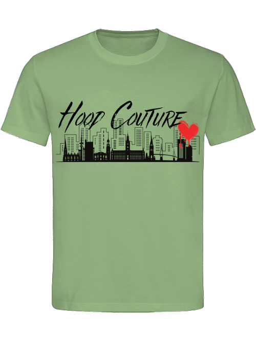 Classic Unisex T-Shirt "Hood Couture Hamburg Skyline"