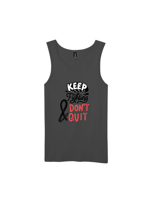 Premium Softstyle Tank Top Men "Keep Fighting"