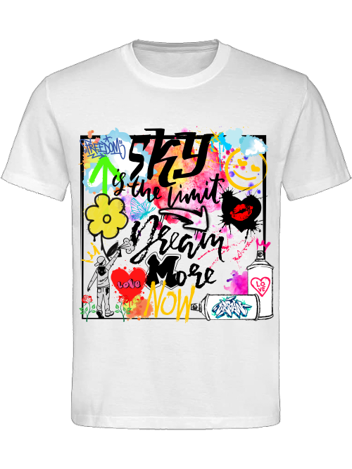 Classic Unisex T-Shirt "Sky Is The Limit"