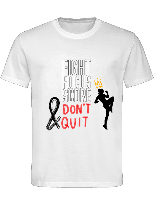 Classic Unisex T-Shirt "Fight.Focus.Score. Woman"