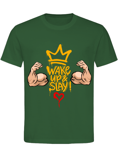 Classic Unisex T-Shirt "Wake Up & Slay"