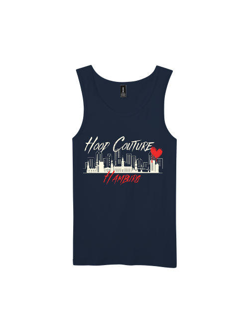 Premium Softstyle Tank Top Men "Hood Couture Hamburg By Night"