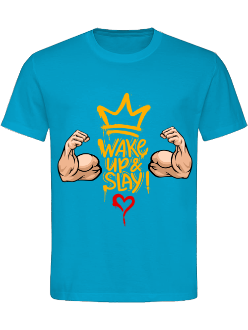 Classic Unisex T-Shirt "Wake Up & Slay"