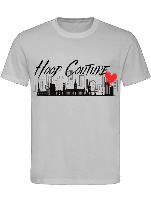 Classic Unisex T-Shirt "Hood Couture Hamburg Skyline"