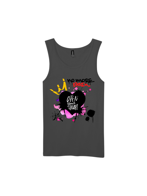 Premium Softstyle Tank Top Men "No More Pain"