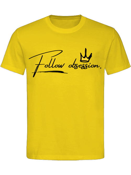 Classic Unisex T-Shirt "Follow Obsession Men"