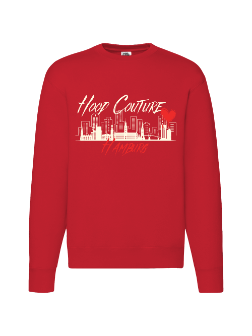Premium Unisex Crew Neck Sweater Modell 2 "Hood Couture by Night"