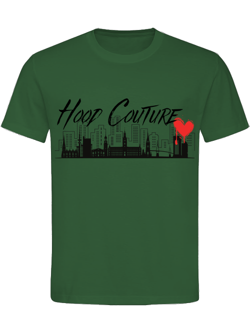Classic Unisex T-Shirt "Hood Couture Hamburg Skyline"