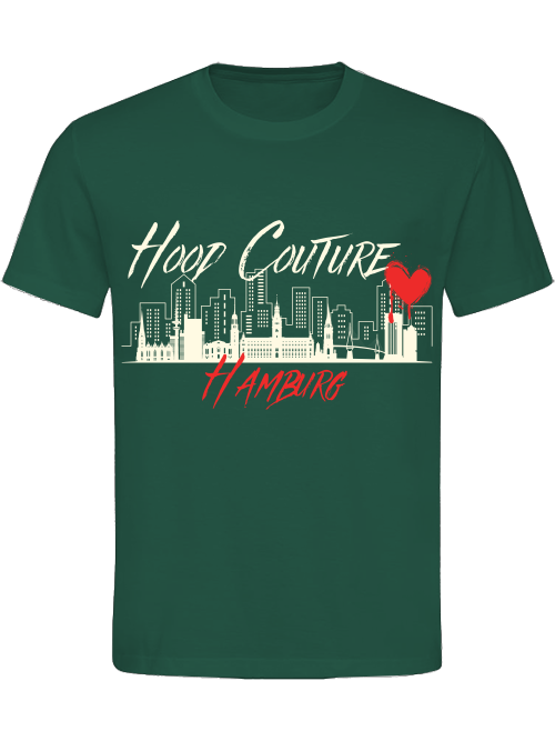Classic Unisex T-Shirt "Hood Couture Hamburg By Night"